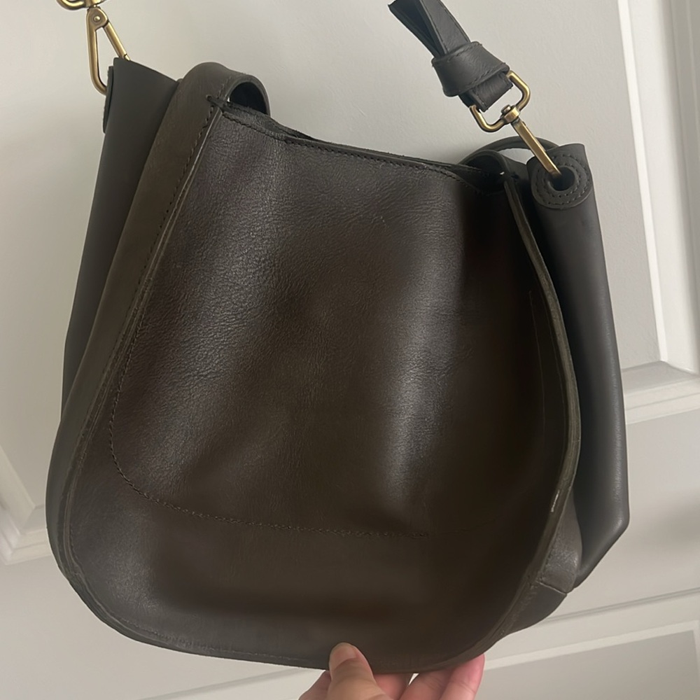 Madewell Sydney Crossbody Bag - Dark Forest Green - Picture 6 of 9